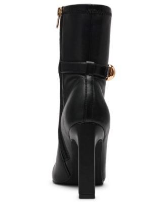 Women's Aroma-B Studded High-Heel Dress Booties