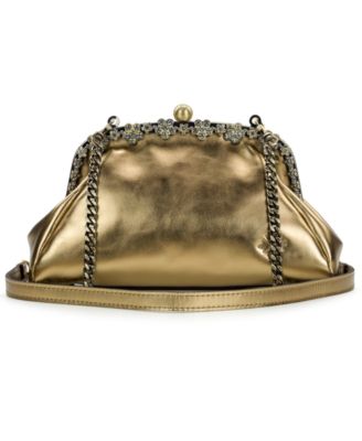 Teora Small Kisslock Frame Crossbody Bag