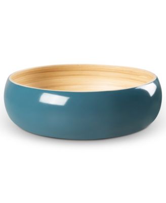 Lexa Collection 12" Bamboo Fruit Bowl
