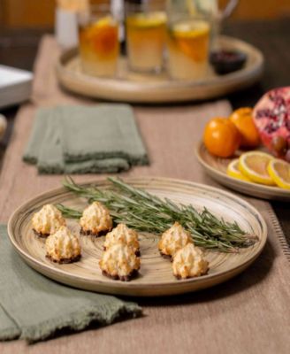 Lexa Collection 12 in Bamboo Serving Tray Set