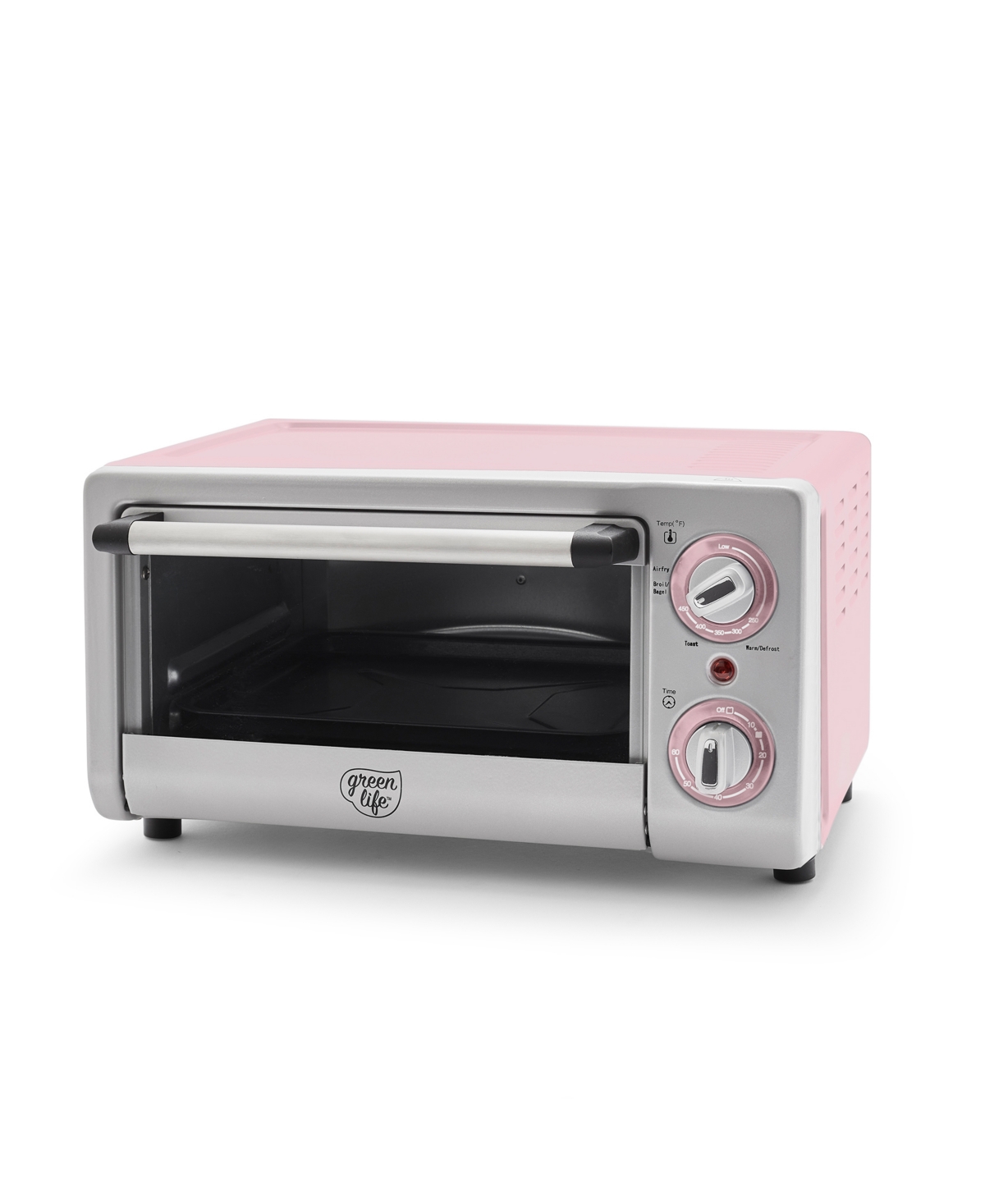 Greenlife 7.9" Air Fry Toaster Oven In Pink
