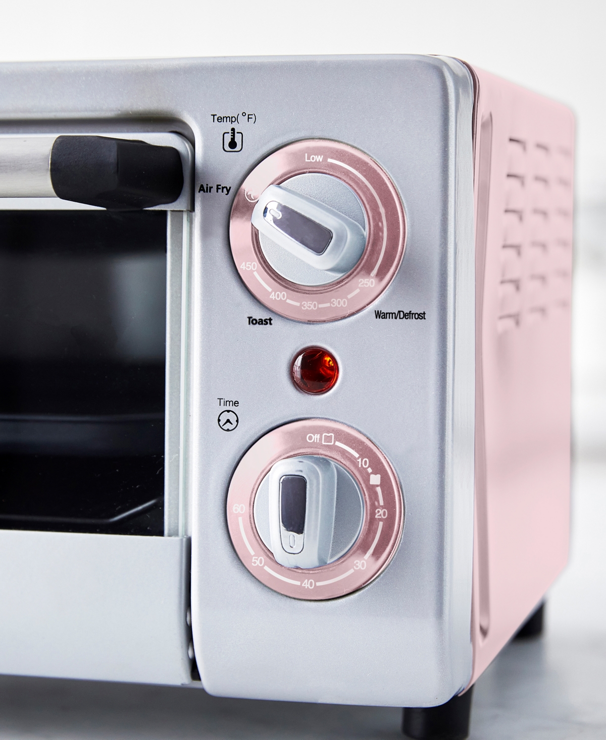 Greenlife 7.9" Air Fry Toaster Oven In Pink