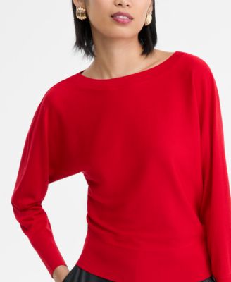 Women's Boat-Neck Sweater, Macy's Exclusive