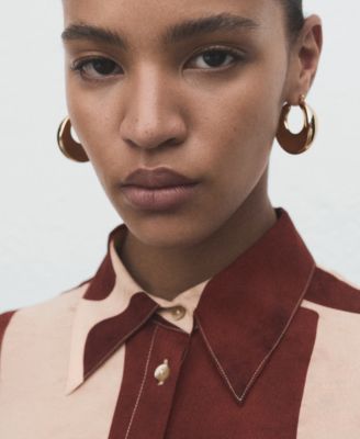 Women's Geometric Print Shirt