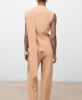 Women's Asymmetrical Foulard Top