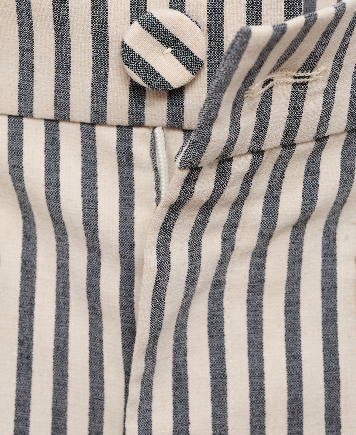 Mango Women's Pockets Striped Pants In Neutral