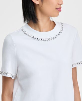 Women's Embellished T-Shirt