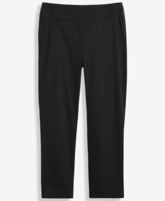 Women's Rhinestone Capri Pants, Macy's Exclusive