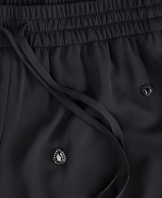 Women's Embellished Drawstring Pants, Macy's Exclusive