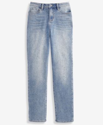 Women's Embellished Straight-Leg Jeans, Macy's Exclusive