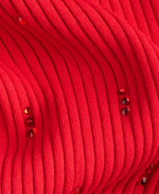 Women's Embellished Sweater Skirt, Macy's Exclusive