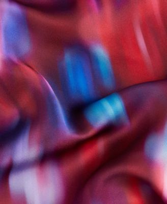 Women's Printed Satin Midi Skirt, Macy's Exclusive