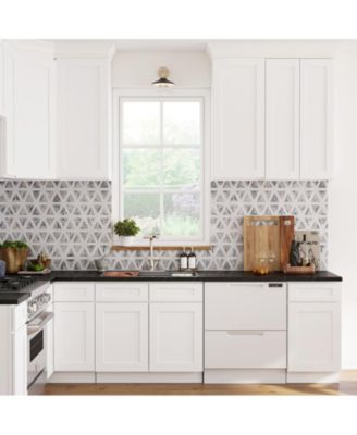 Kitchen Cabinets White Shaker Style Complete Set