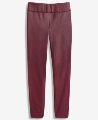 Women's Faux-Leather Leggings, Macy's Exclusive