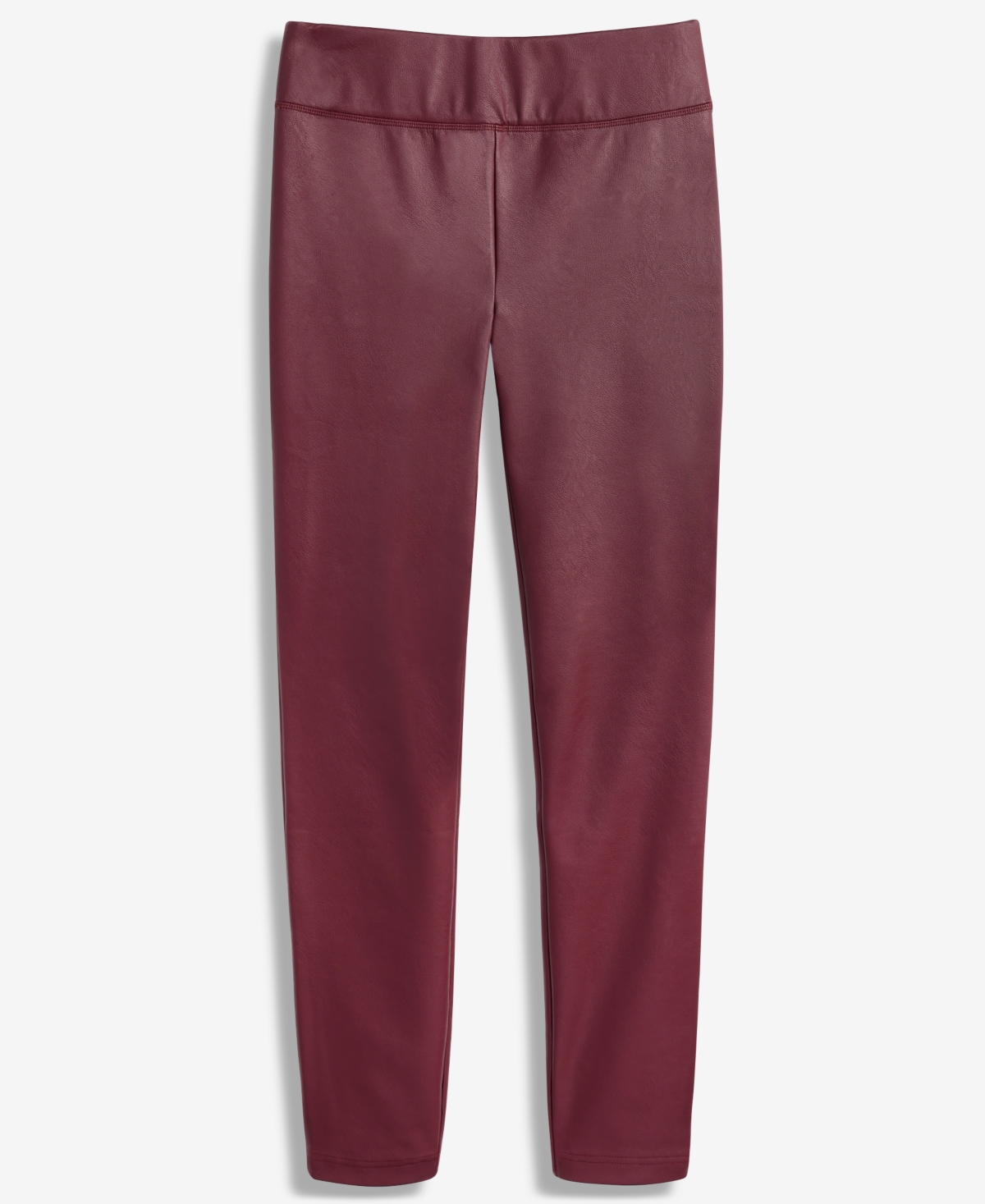 Inc International Concepts Women's Faux-leather Leggings, Macy's Exclusive In Purple