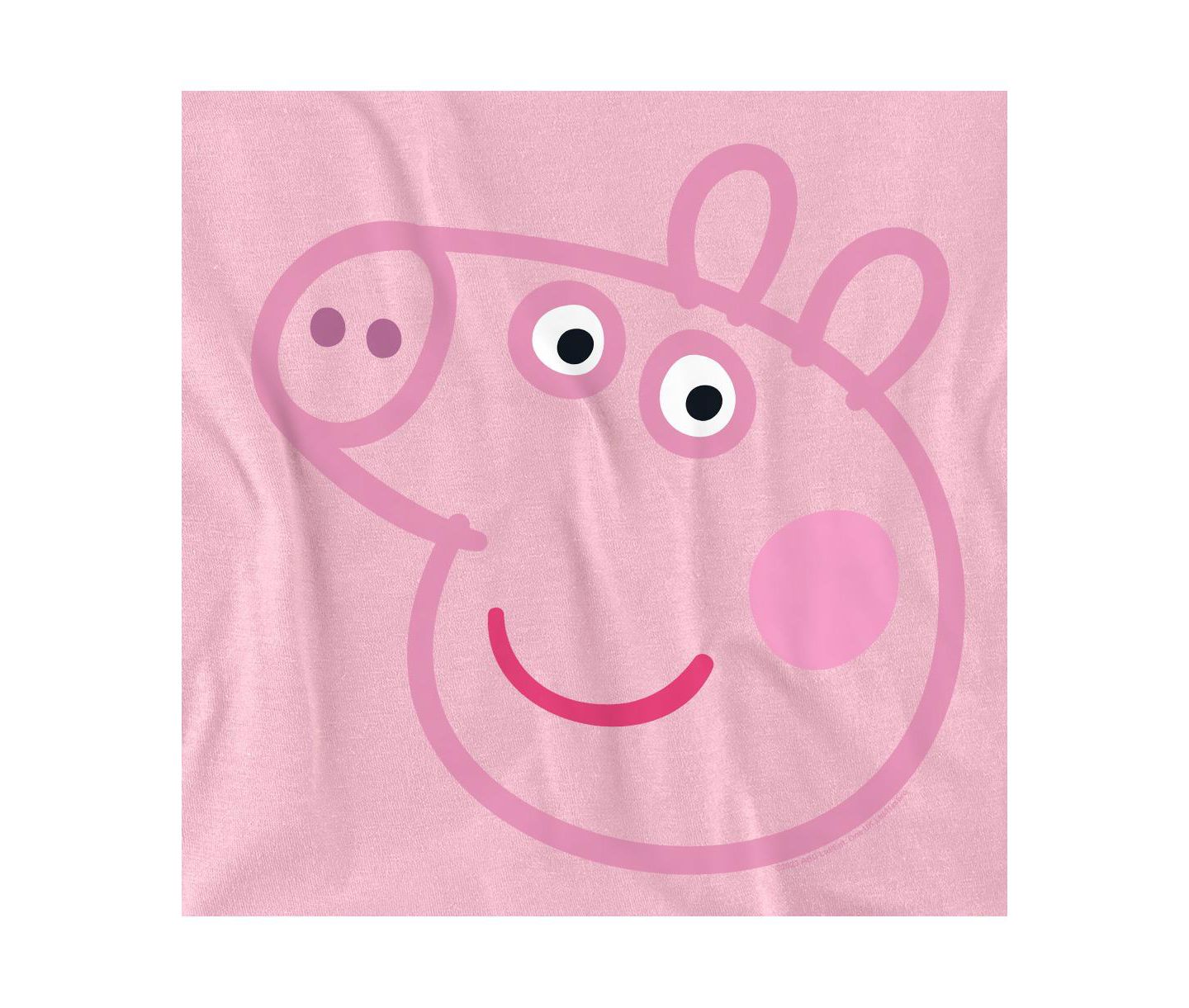 Мужская футболка Hasbro+ Peppa Pig Pink Out Peppa Pig Face, цвет: Розовый — фото 3