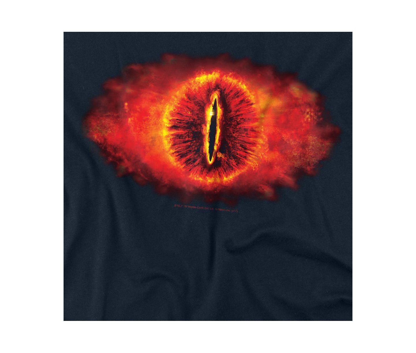 Мужская футболка Lord Of The Rings The The Eye of Sauron, цвет: Чёрный — фото 2