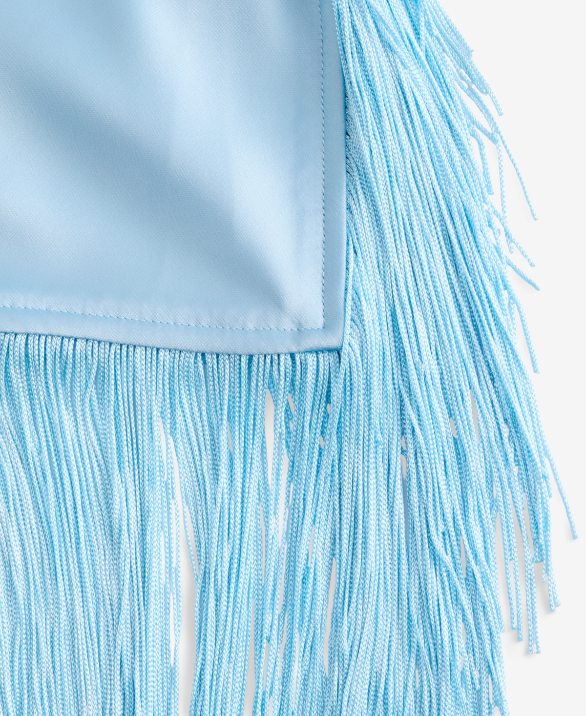 Inc International Concepts Women's Cowl-neck Fringe-hem Midi Dress, Created For Macy's In Blue