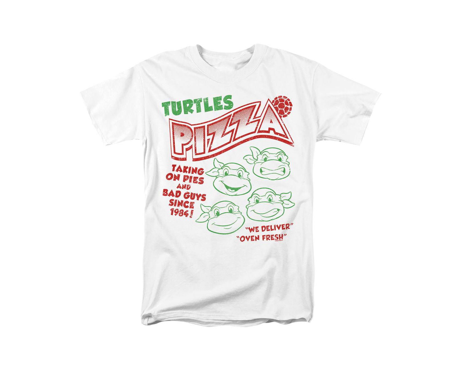 Men's Classic TMNT Turtles Pizza T Shirt