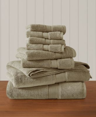 Ultra-Soft Cotton Absorbent 8-Pc. Towel Set
