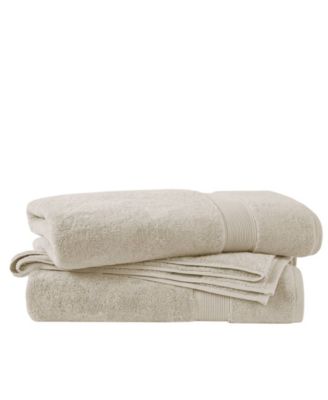 Luxury Zero Twist Cotton 2-Pc. Bath Sheet, 34" x 68"