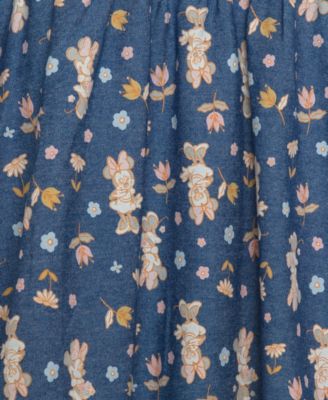 Girls' 2T-6X Minnie Flowers Dress