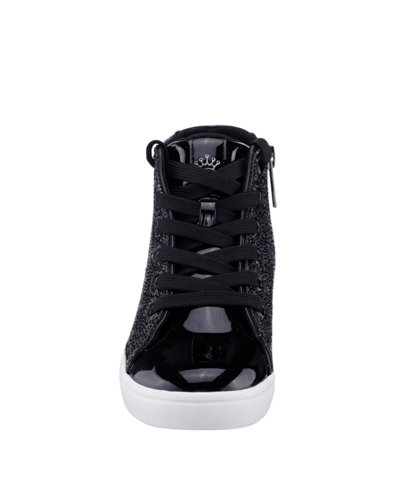 Girl's Kula Crystal Side Zip High Top Sneaker