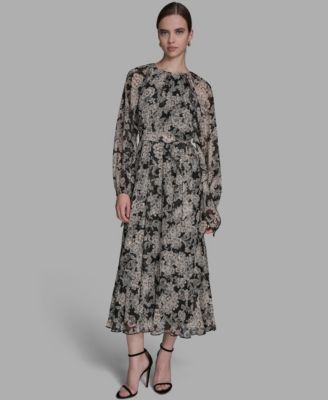 Women's Printed Maxi Dress