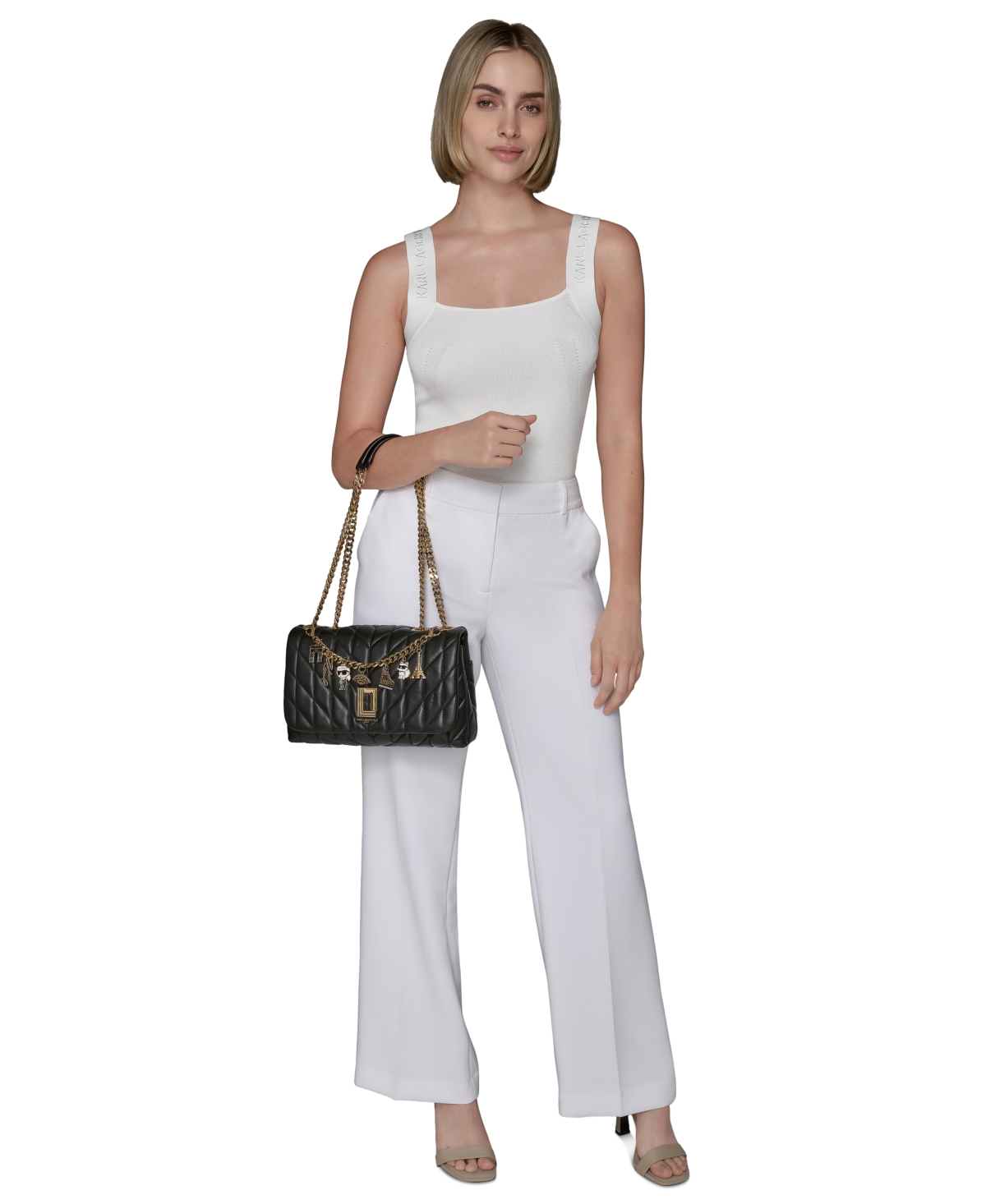 Karl Lagerfeld Lafayette Small Shoulder Bag In Multi