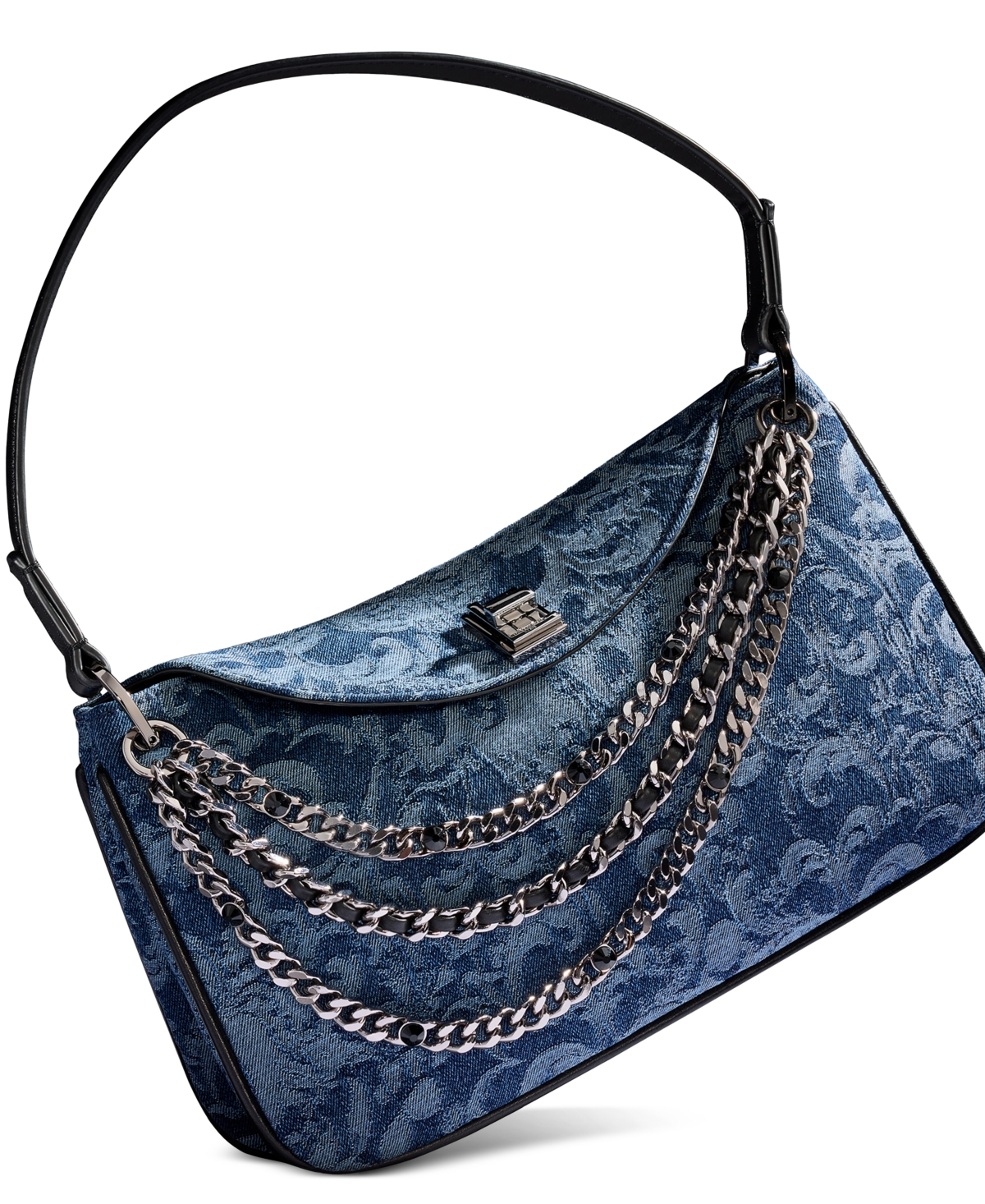 Karl Lagerfeld Nadine Shoulder Bag In Blue