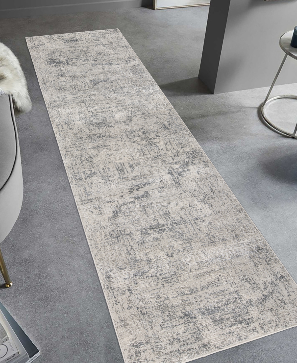 Mink Home Alloy ALL343 2'6"x8' Runner Area Rug