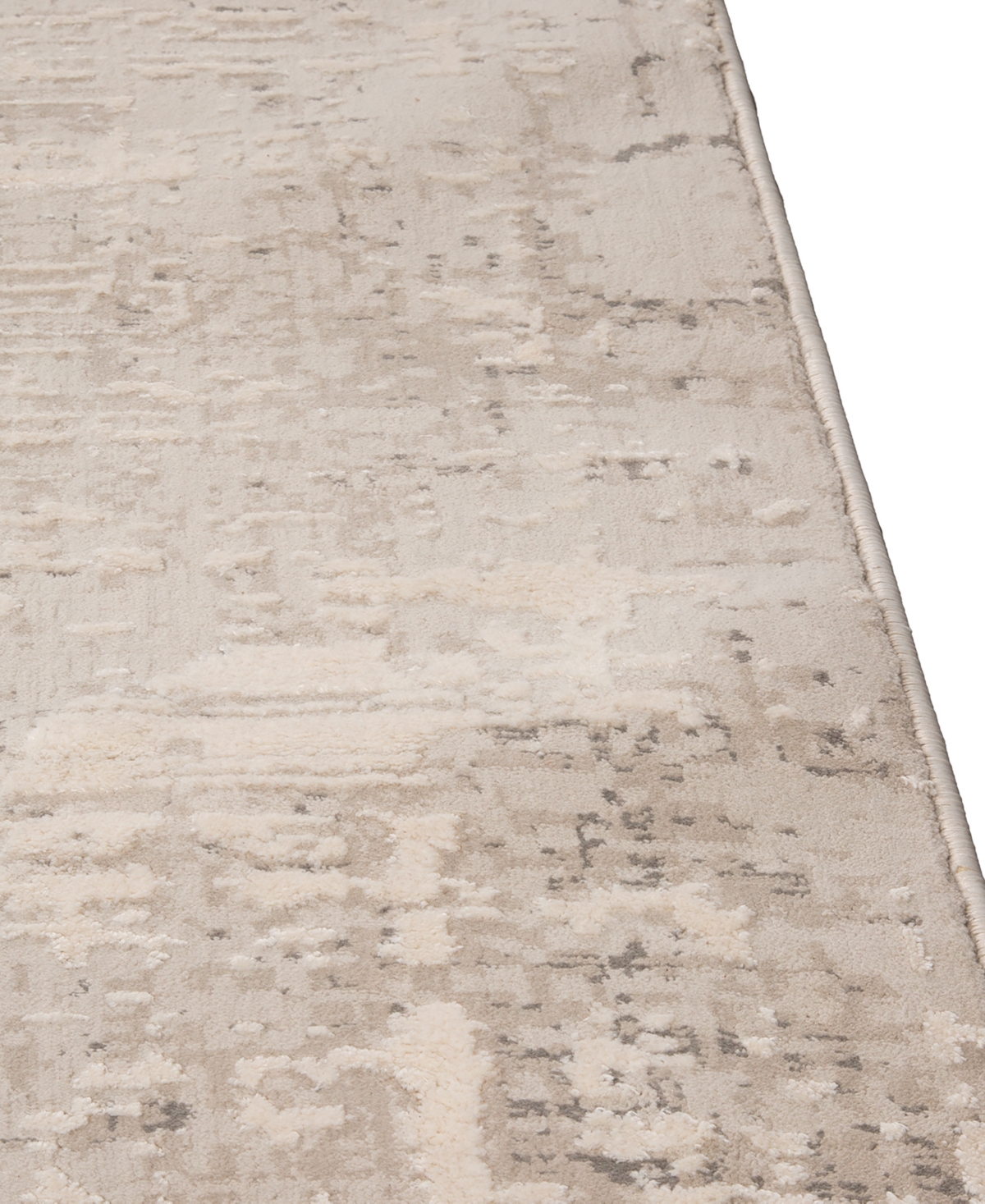 Mink Home Alloy All343 2'6"x8' Runner Area Rug In Neutral