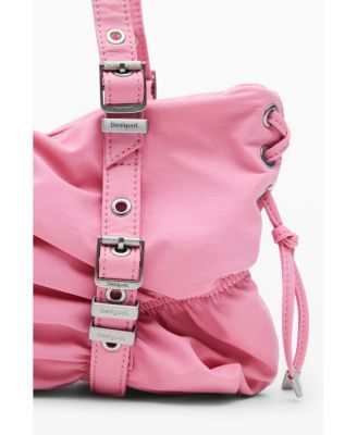Women's Medium nylon bag with buckles