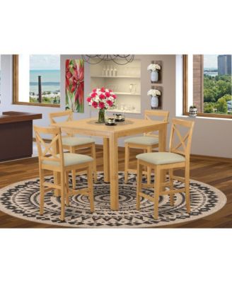 5 Pc counter height set - counter height Table and 4 Kitchen bar stool.