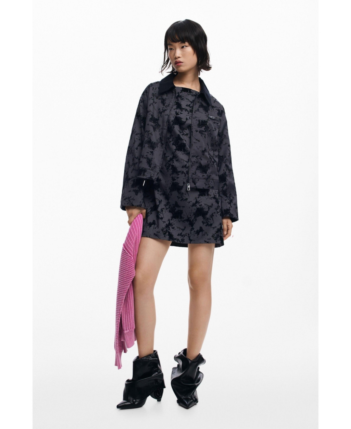 Desigual Women's Short jacket with embroidery