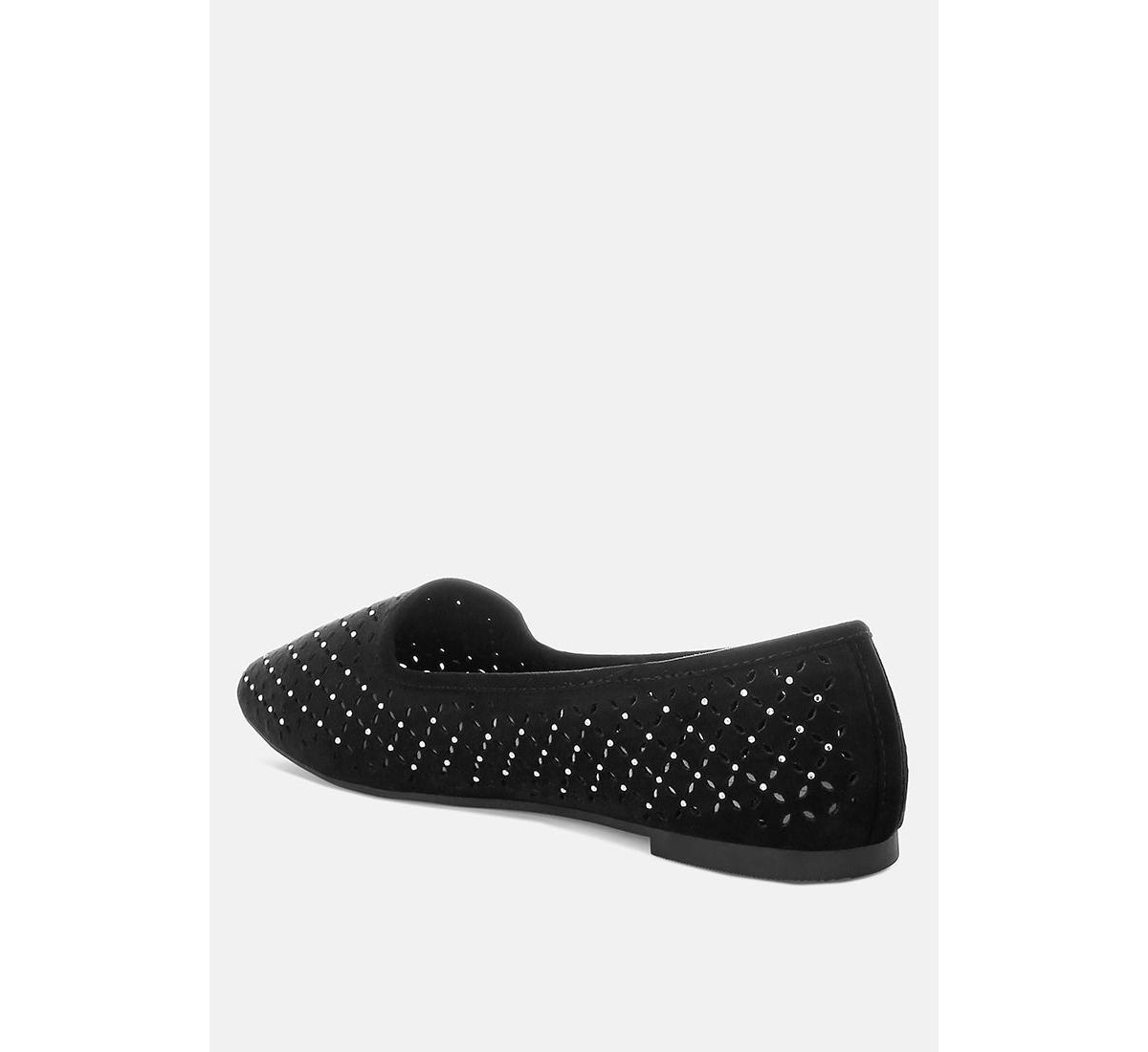 London Rag Kyrie Cut Out Detail Ballerinas Women