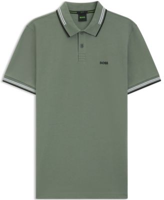 Men's Stretch-Cotton Slim-Fit Polo Shirt