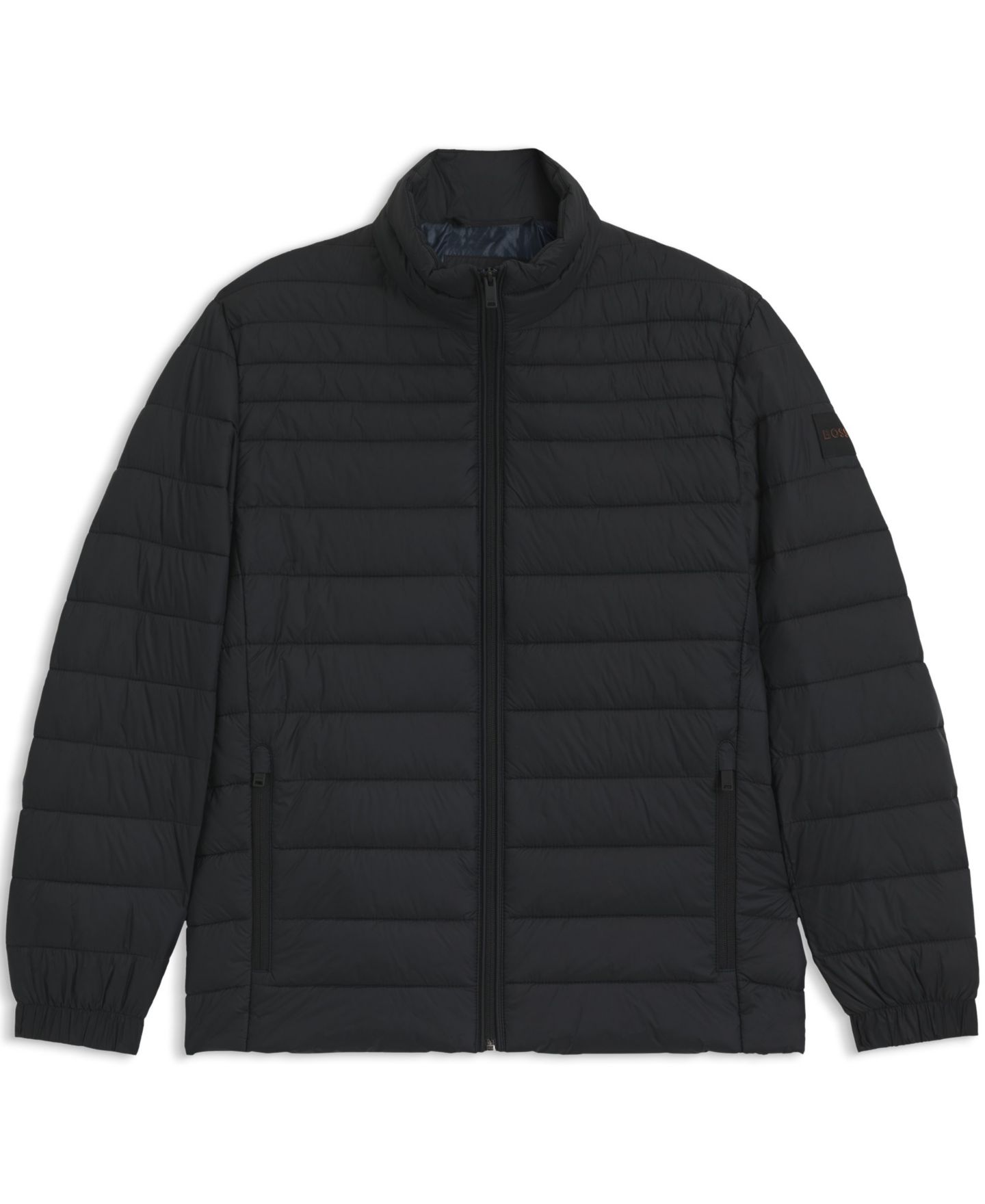 Мужская куртка Hugo Boss Packable Slim-Fit, цвет: Чёрный — фото 3