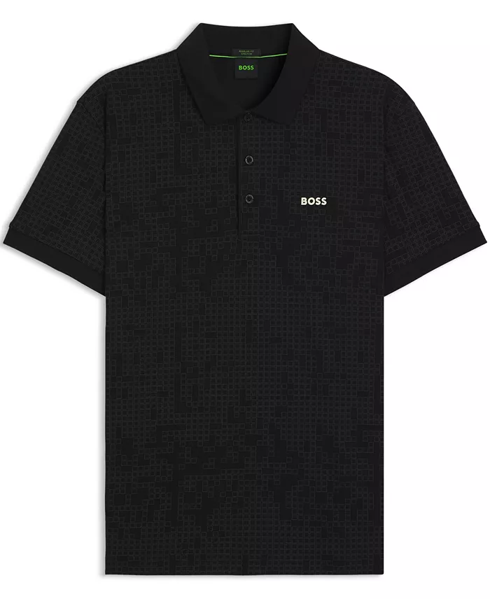 Men's Stretch-Cotton Polo Shirt - thumbnail 3