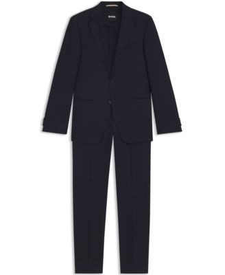 Men's 2-Piece Virgin Wool Regular-Fit Suit