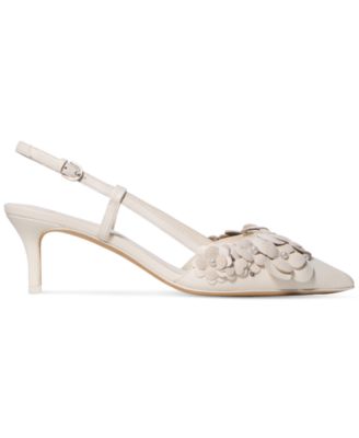 Women's Flower Garden Slingback Pumps