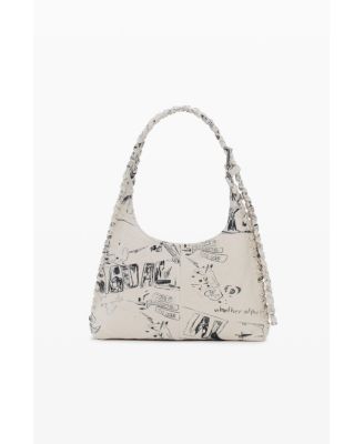 Women's Medium bag with lettering