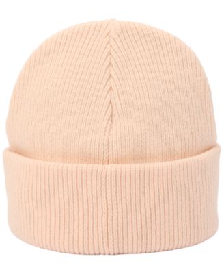 Women's Embossed C-Knit Beanie Hat