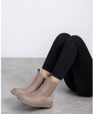 Women's Comfort Chelsea Suede Booties Refresh Collection By XTI