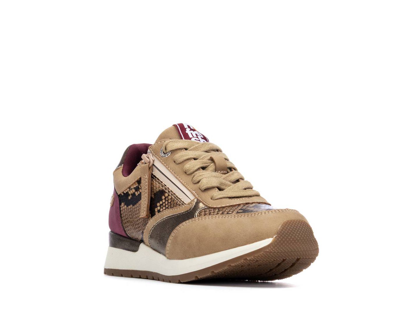 Женские кроссовки XTI Casual Sneakers Refresh Collection, цвет: Бежевый — фото 1