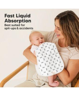 Kids 5pk Urban Burp Cloths, Organic Burping Cloth for Babies, Burp Rags