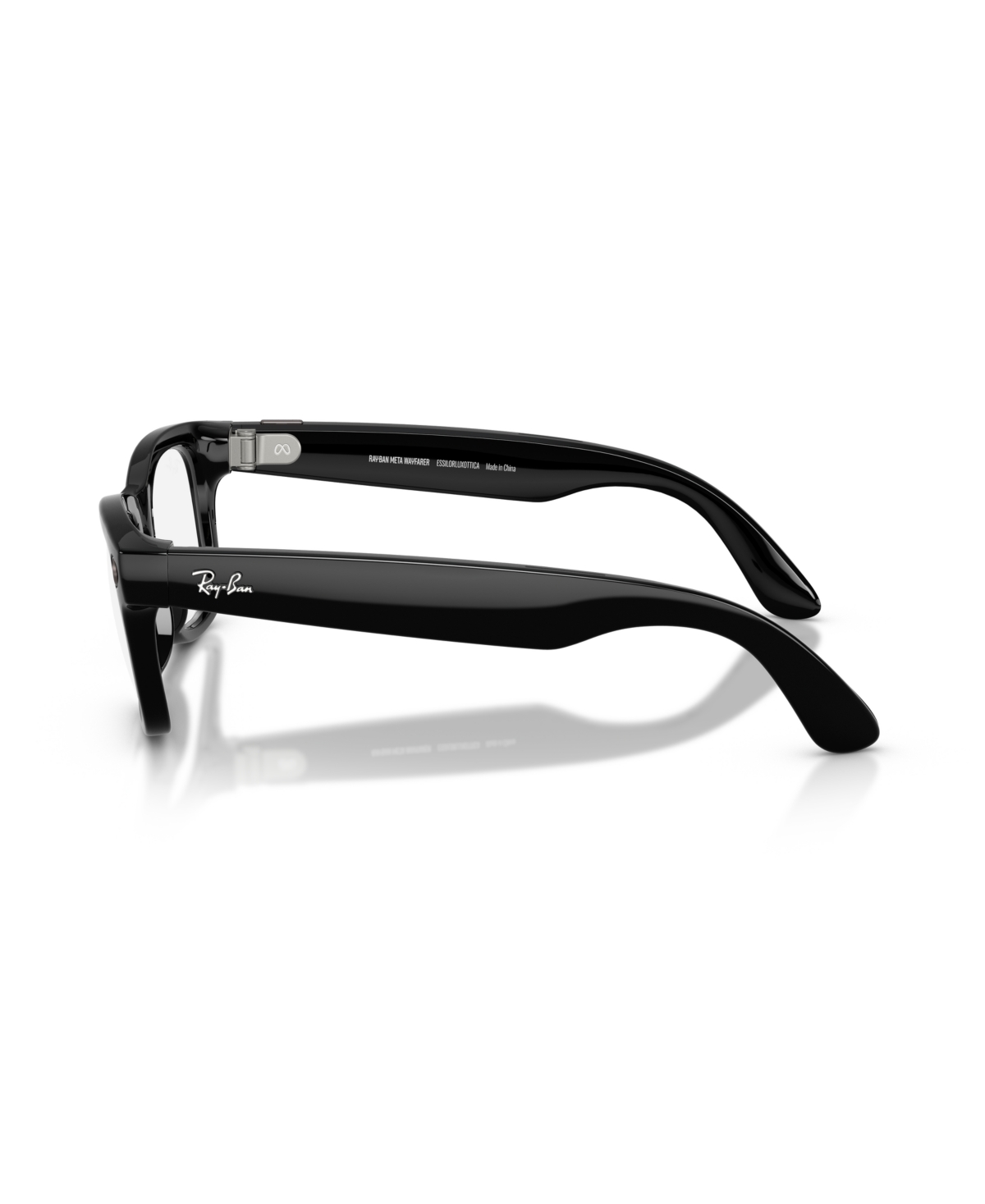 Ray Ban Unisex Ai Meta Gen2 Wayfarer Transitions Glasses, Rw4012 In Black