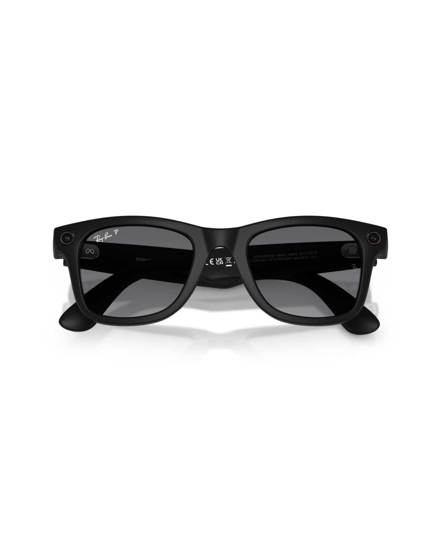 Очки Ray-Ban Meta Gen 2 Ray-Ban Unisex Polarized AI Glasses, Meta Wayfarer RW4012 - GEN 2, цвет: Чёрный — фото 5