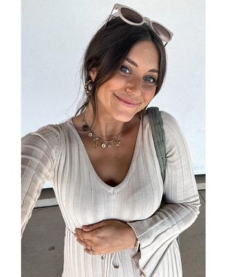 Maternity Black Ribbed Knit Maxi Dress