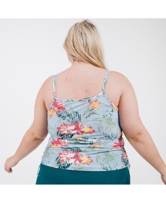 Plus Size Adjustable Strap Maya Swim Top